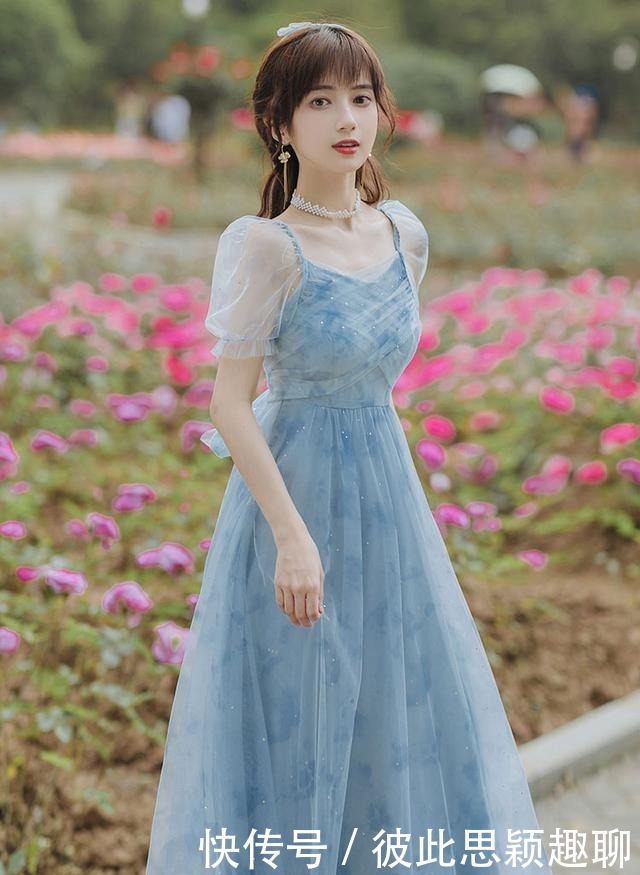 甜美|日常穿搭：纱裙这样穿，打造最完美的夏日风情