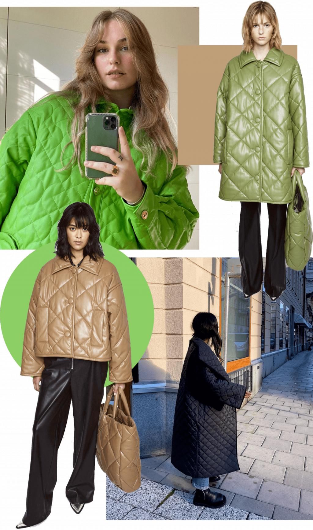  这件|刘雯身上这件「绗缝」外套，到底有多火？