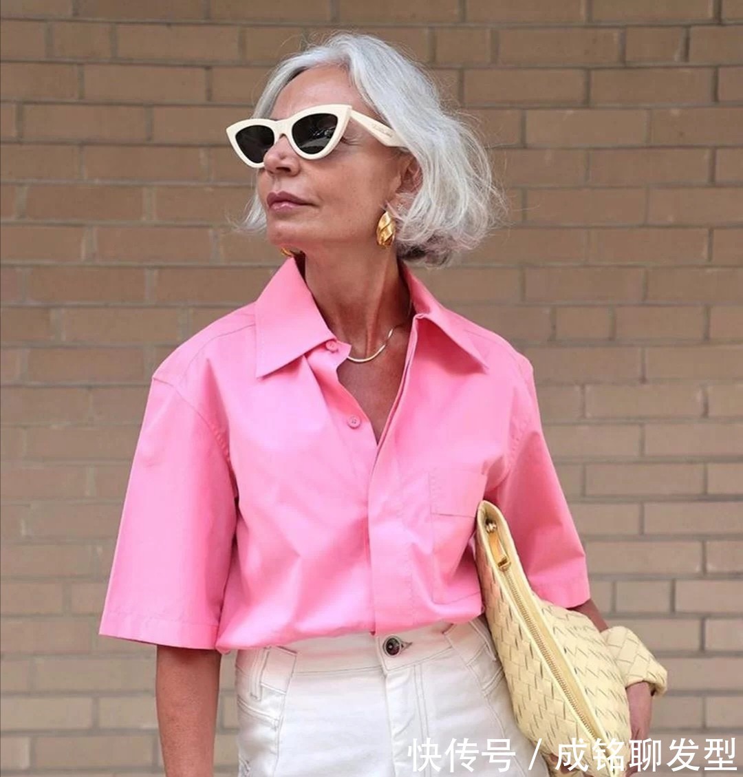 年纪|爱美与年龄无关,年过半百的奶奶轻松玩转时尚,一把年纪一样很潮