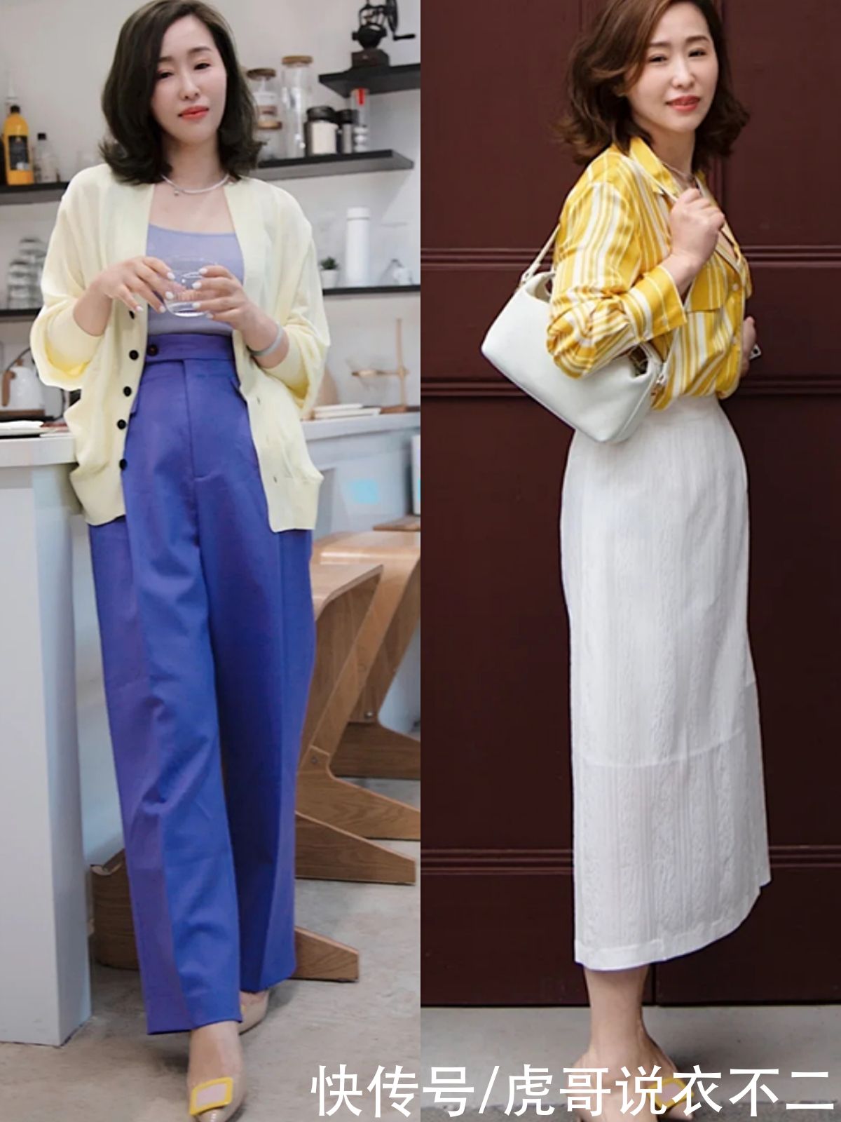 裙装|女人到了四五十岁,穿衣谨记“四要四不要”原则,得体时髦显气质