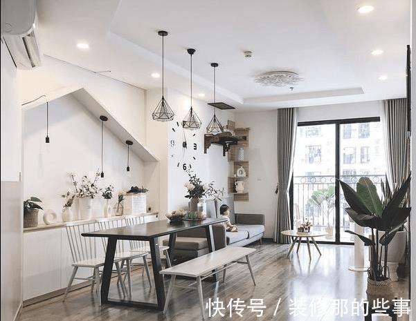 内嵌|早年装的90㎡,放现在依旧耐看,全屋自然舒适,换谁卖了都舍不得