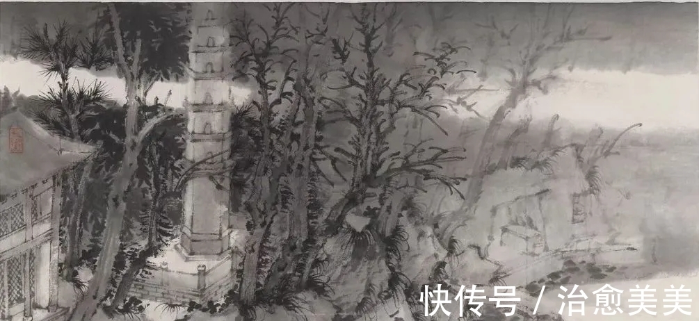 水墨!中国美院|二十多年来,他的水墨山水画影响了众多青年创作者