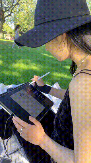 米雷|90后小姐姐“徒手动漫”,1亿网友在线催更