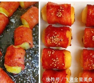 培根|这道照烧培根土豆卷,看一遍就会!这道照烧培根土豆卷,看一遍就会!