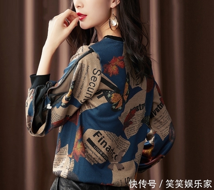入春后穿这小衫，遮肉显瘦，很有气质和女人味，谁穿谁美