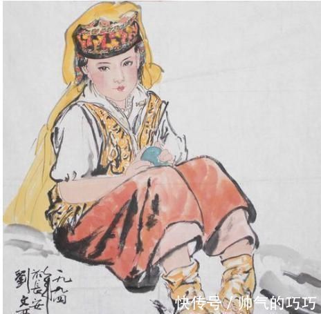 赏析&中国人物画的泰山北斗,擎天大柱刘文西人物画赏析