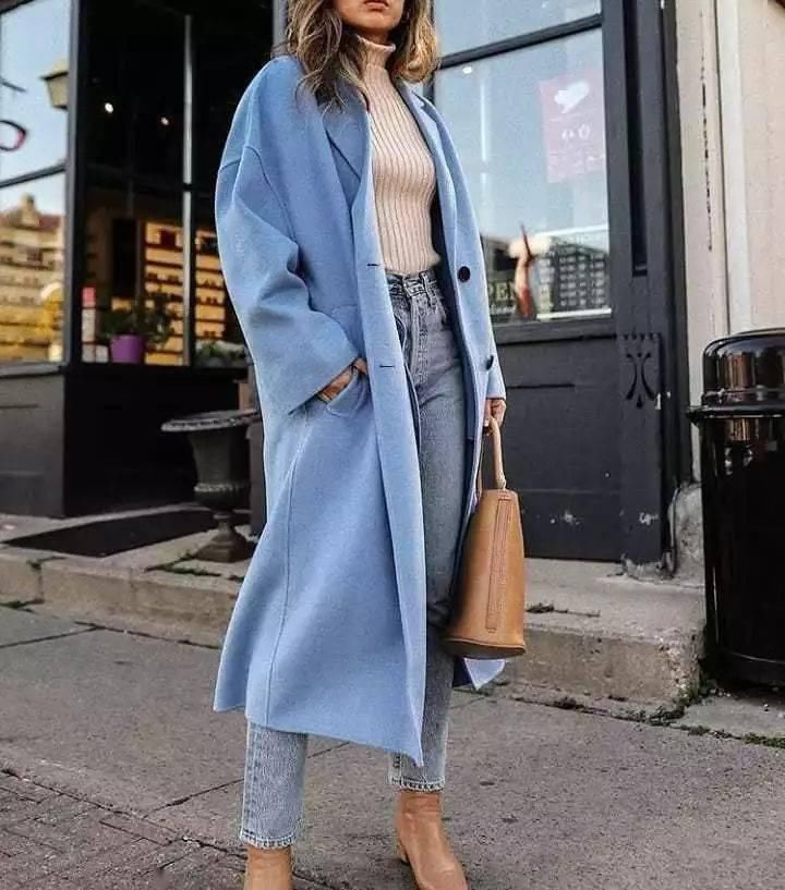  黑色|比驼色显白，比黑色高级，大衣今年流行这5个颜色！