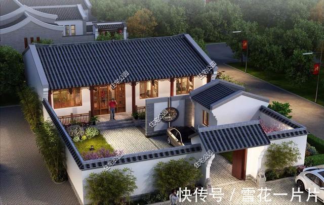 实用|2021年农村建房子,推荐这15套中式小院,造价便宜还实用
