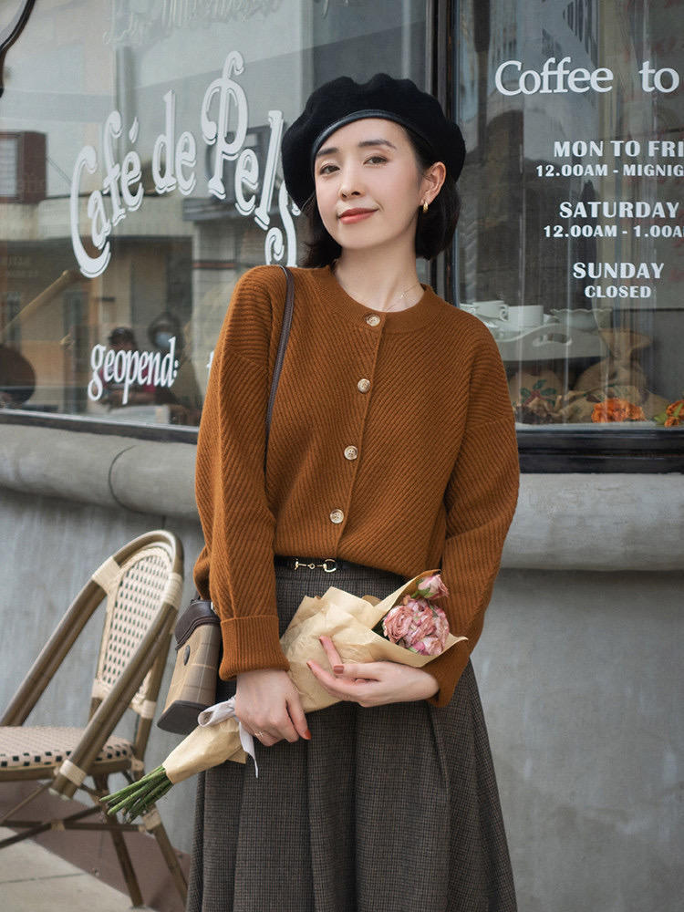 开衫|30+女人衣柜中应必备针织开衫,婉约显气质,低调有内涵