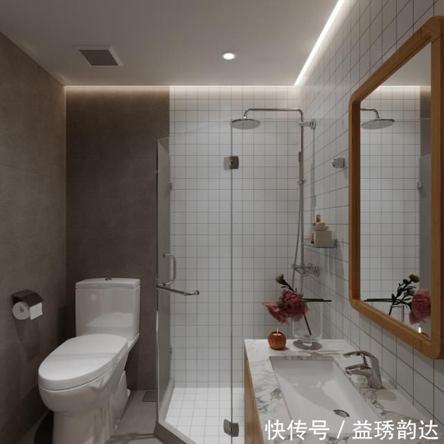 小沙发|将灰蓝色与木色调混合在一起,温暖的现代风格设计
