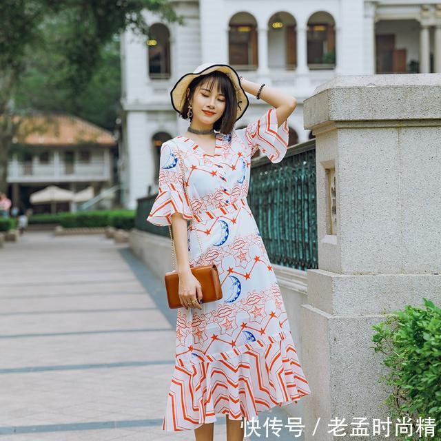 荷叶袖 你的身材穿哪款的连衣裙才好看,我是第5款,你呢?