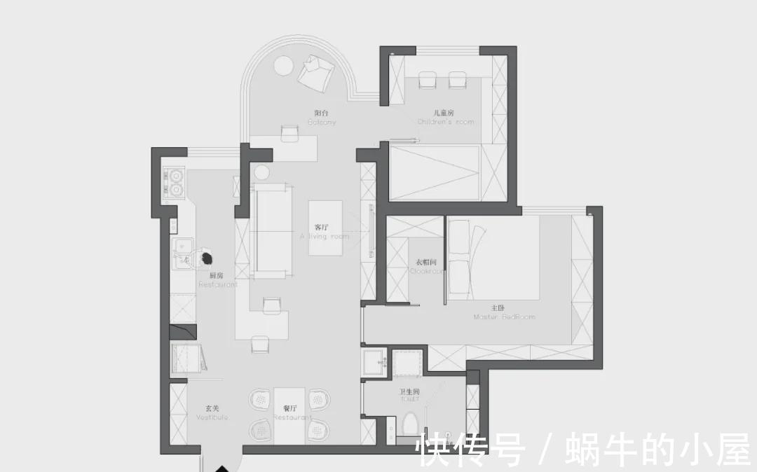 改造|80㎡小两居，十年老房硬核改造，收纳超强且不显拥挤