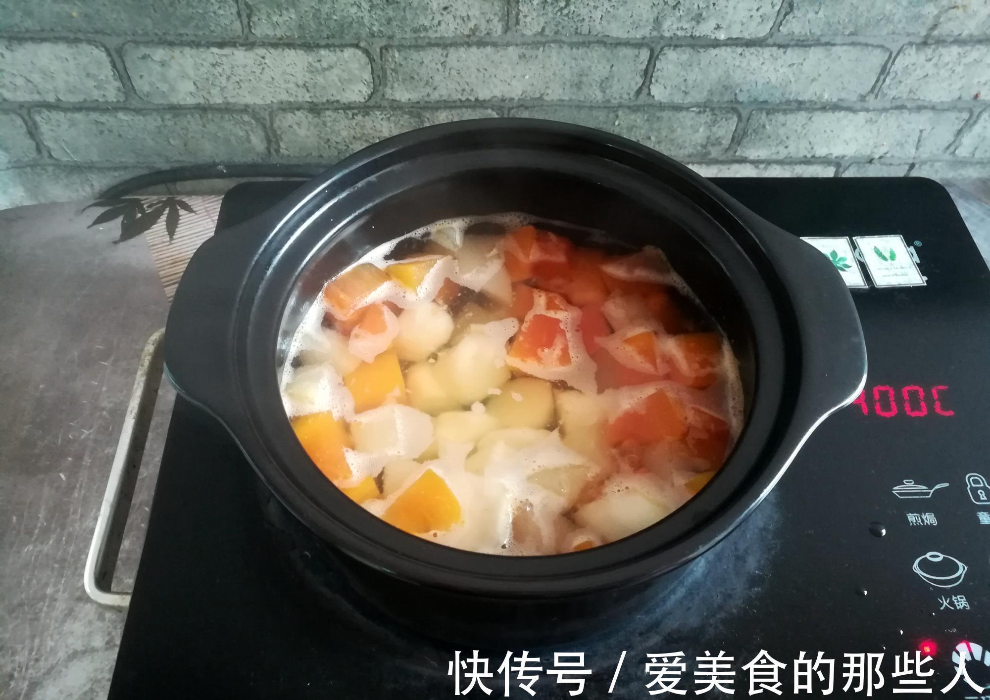 梨块|秋分后，3种碱性水果一起煮，美白润肤降秋燥，易上火的人多吃点