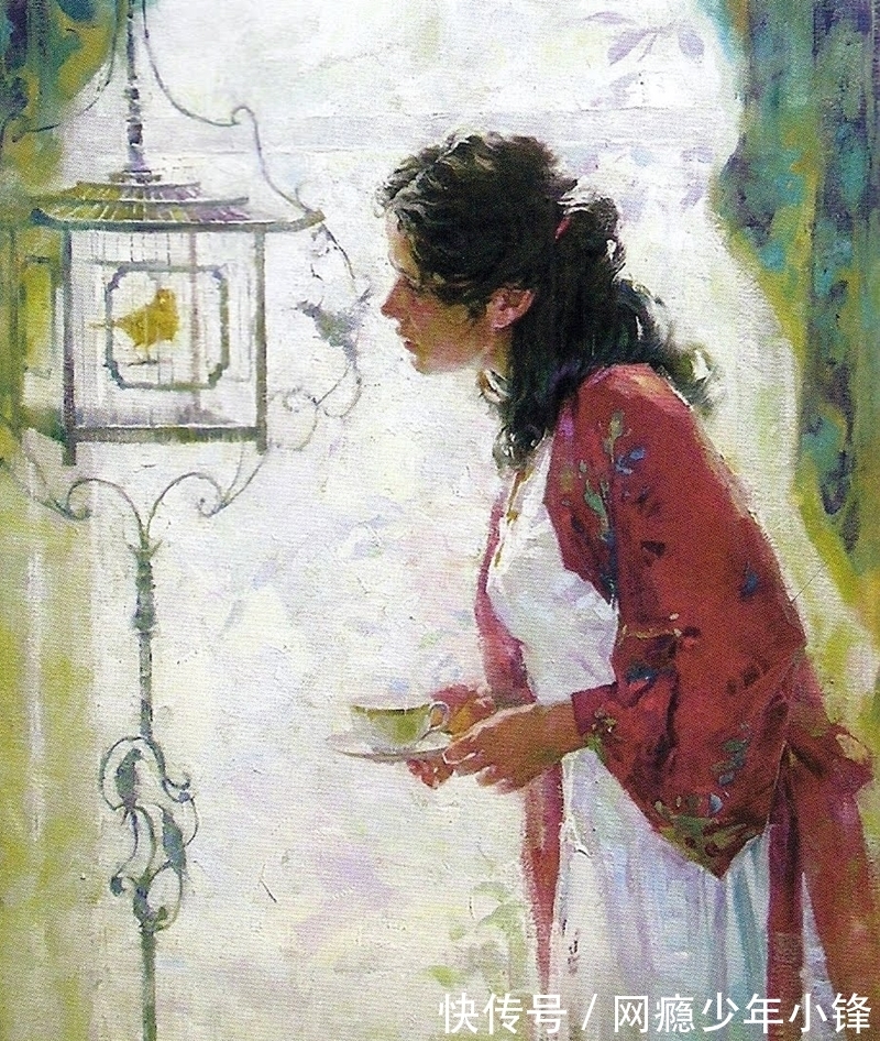 肯塔基大学!美国芝加哥艺术家约翰·迈克尔·卡特油画作品欣赏