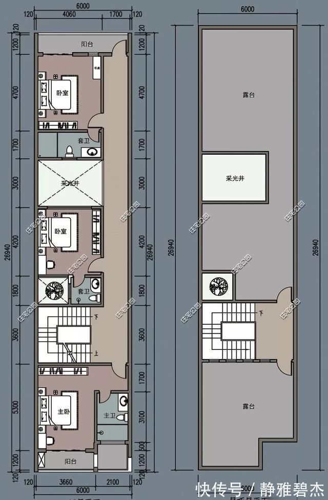 露台|农村建房位置好, 建个带商铺的户型把钱赚, 10套户型分享