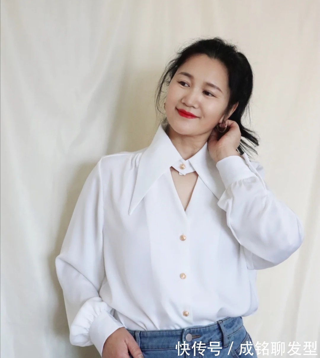 博主|五十岁的妈妈也可以美得高级!学大龄博主的穿搭法,显年轻又吸睛