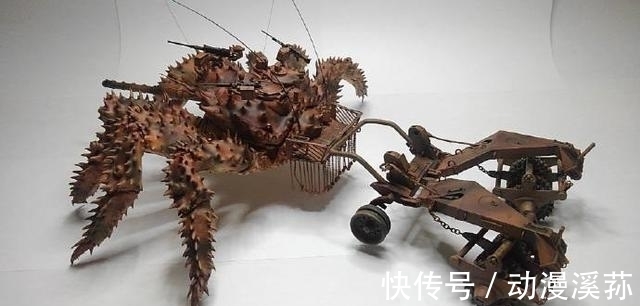 坦克|前有手工大佬用蟹壳拼机器人,今有日本网友用螃蟹设计坦克