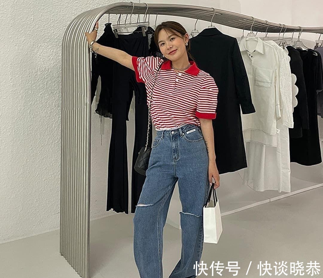 吸睛|穿阔腿裤怎么搭上衣？素人博主亲身示范，这样穿回头率超高