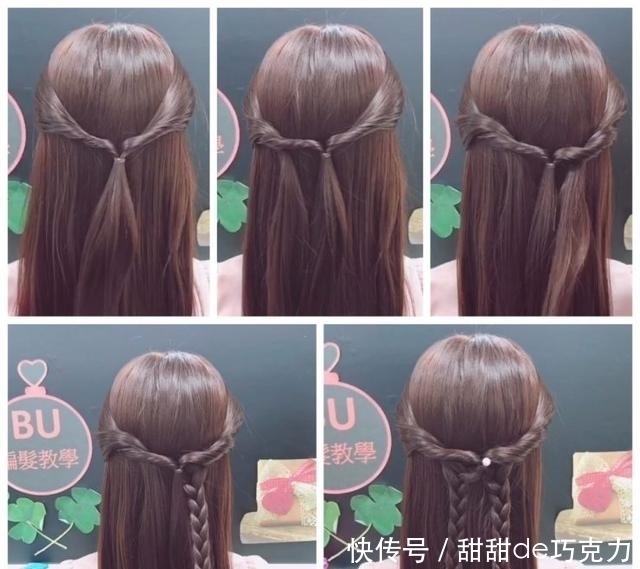 直发|搜罗给长直发女性的10种公主头编发!让直发的魅力发挥到极点