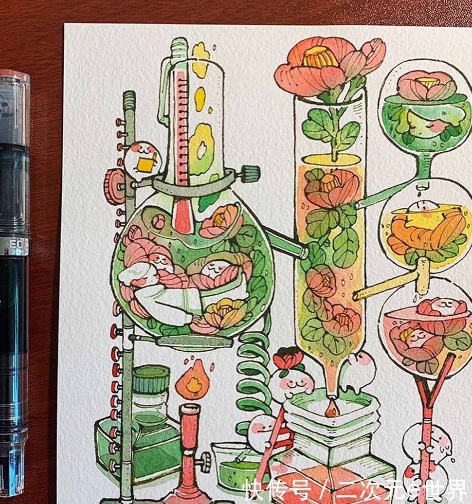 bitamin!每日插画 8年,从画渣到大神,不努力你永远不知道自己有多优秀