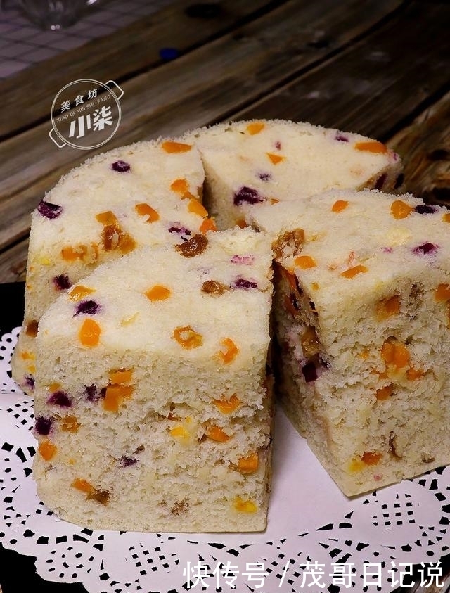 做法|南瓜紫薯发糕做法,搅一搅,出锅不塌陷不回缩,比油条包子都好吃