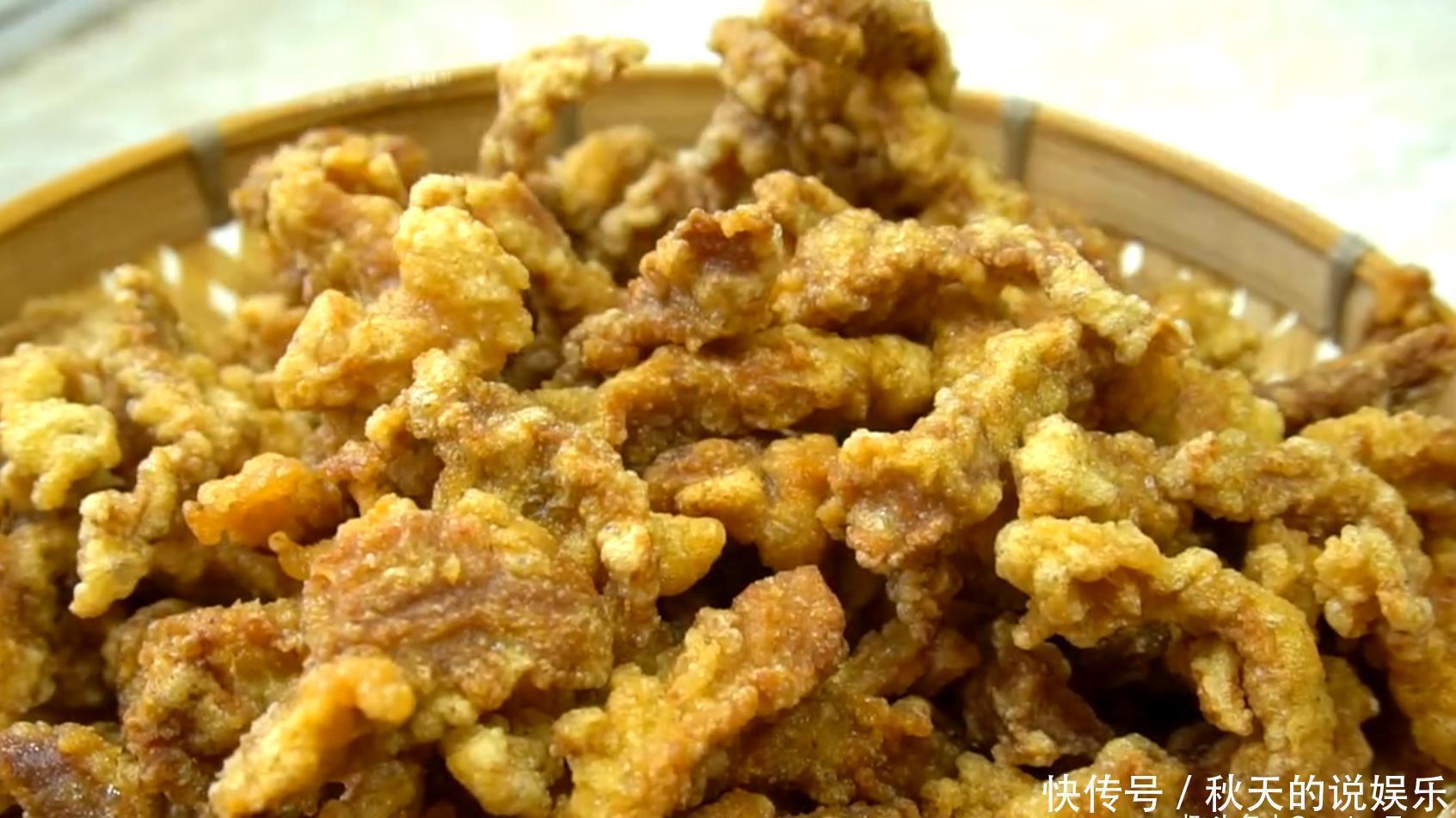 炸藕盒|年夜饭必备酥肉，不加面粉不加水，外脆里嫩，放凉了吃也很脆