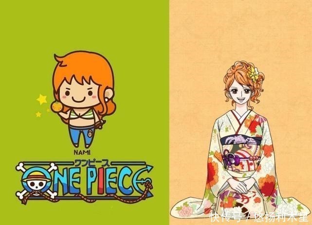 山治|海贼王身穿“传统和服”的草帽海贼团,索隆从头“绿”到脚真帅