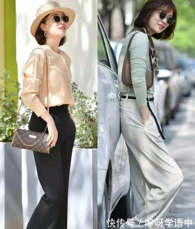 服饰 五六十岁的女性,建议多从选款、颜色和搭配上下功夫,穿得更时尚