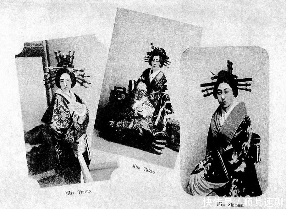 端庄|老照片:100多年前的日本艺妓,美艳端庄,如今已成夕阳产业!