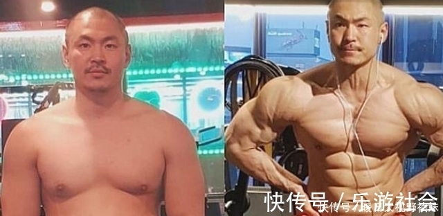 小伙|当肌肉男停止训练6个月，小伙晒出前后变化图，网友：差别真明显