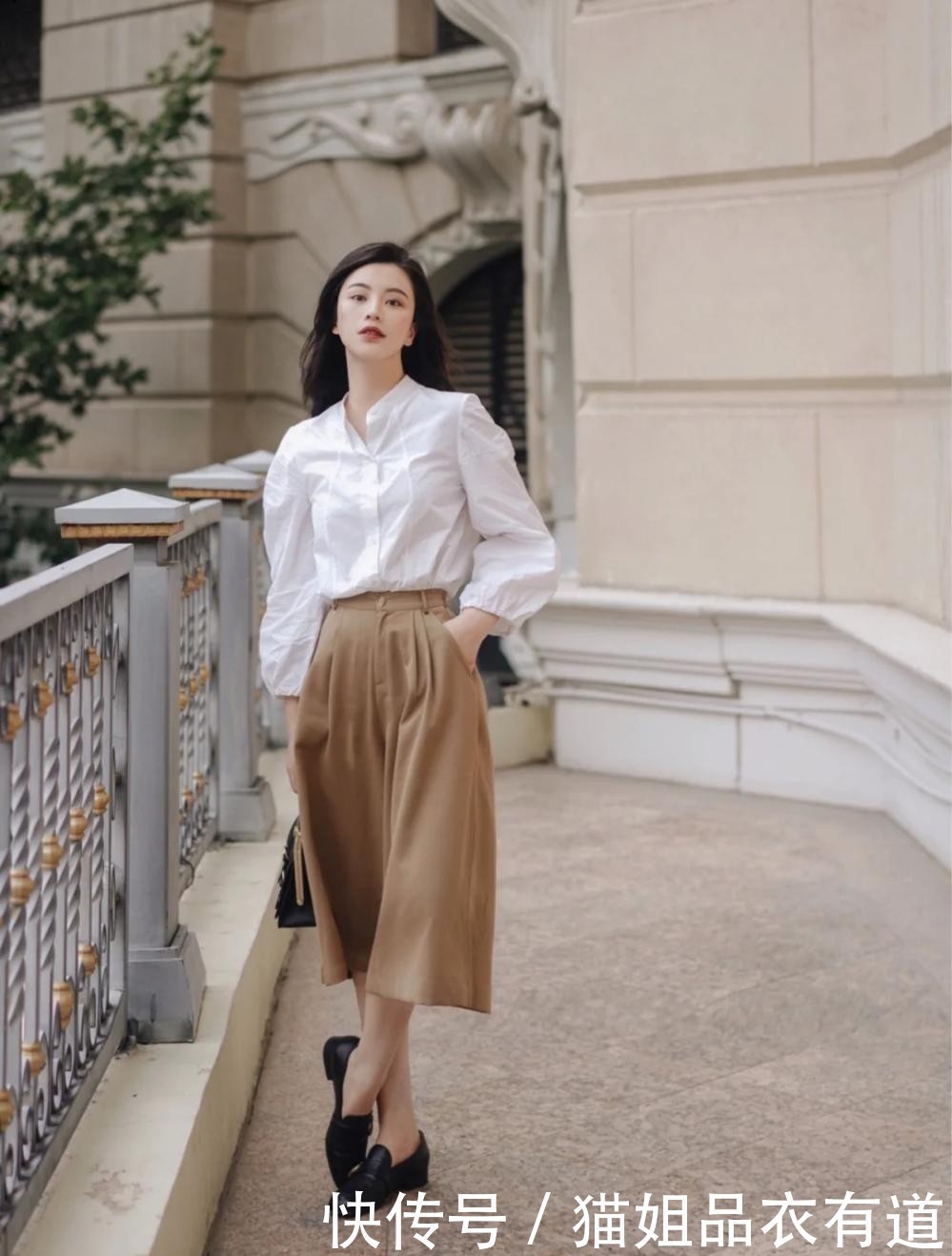 版型 懂穿搭的女人有多美?“阔腿裤+平底鞋”今夏这么穿时髦又迷人