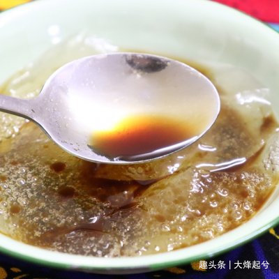 传统红糖冰粉灵魂气泡,是最适合夏天的味道