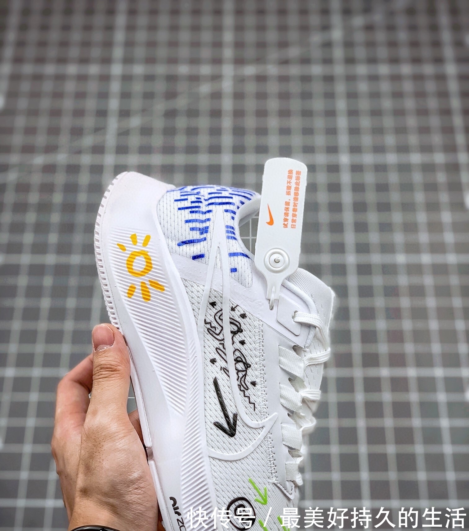 zoom|Nike Air Zoom Pegasus 38白涂鸦