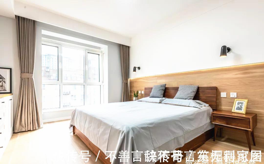 原木色|140㎡简约原木风，没有奢华的元素，却每个细节都让人感到惊艳