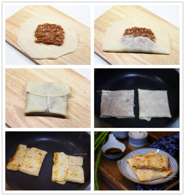 在家|不用和面，一样在家做馅饼，做好的饼，放凉后饼皮也不硬