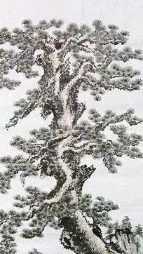 竹林!中国画如何画松树、丛树、柳树、竹林,中国画树的画法大全