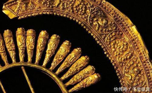 头饰|古代黄金头饰再次引领潮流，传统精美的设计，释放经典工艺之美