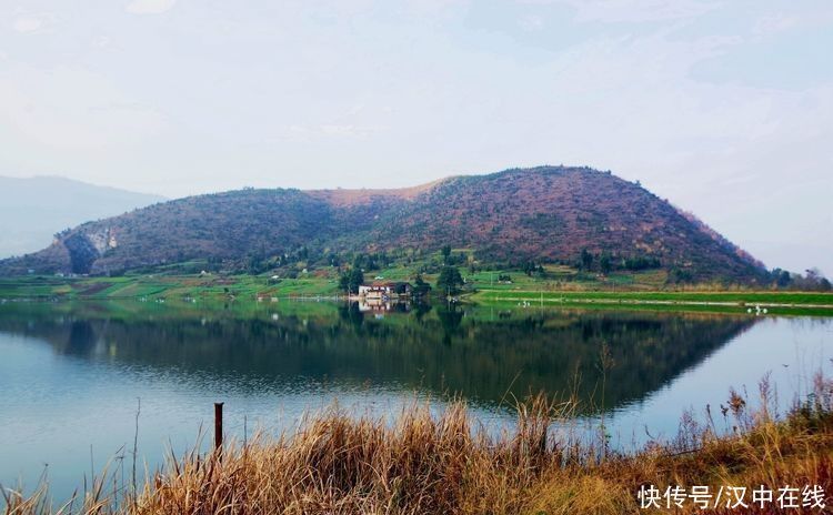 老年|汉中南郑有个地方叫马鞍山，好一派田园风光
