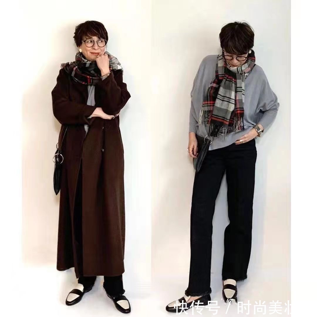 托特包|这才是60岁该有的打扮,穿得体面又优雅,每一套都高级洋气