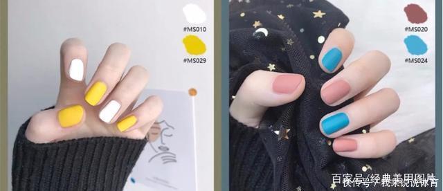 指甲|高级感超强的磨砂美甲,显白又显气质,哪个仙女不爱呢