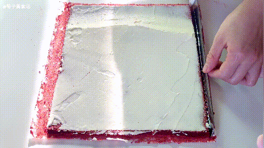 #健康甜蜜烘焙料理#?红丝绒蛋糕卷?