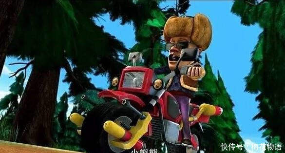 熊出没|盘点熊出没中速度最快的五个动物!熊二上榜,最快的是它