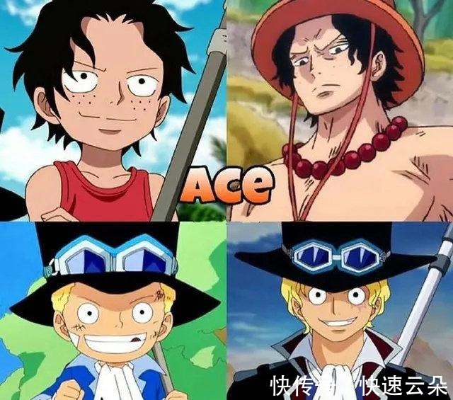 山治|海贼王不同年龄的对比,娜美身材从小就有潜力,山治隐藏的很好