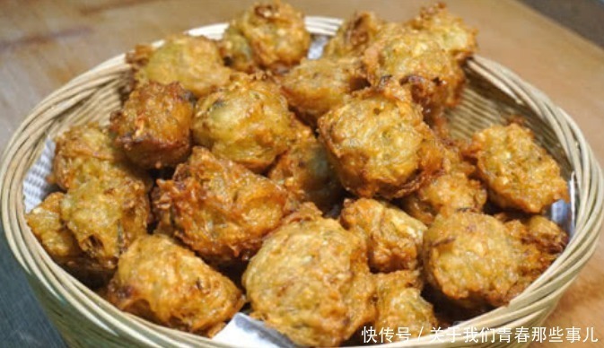a1687|炸萝卜丸子,加面粉还是淀粉?都不对,教你做法,外酥里嫩不回软