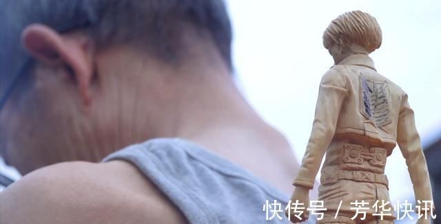 up|废弃轮胎有何用?up主爆肝30天,用其制作进击的巨人-艾伦耶格尔