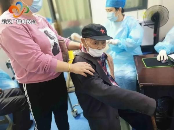 老人|1925万剂次！武汉105岁老人为疫苗接种“代言”