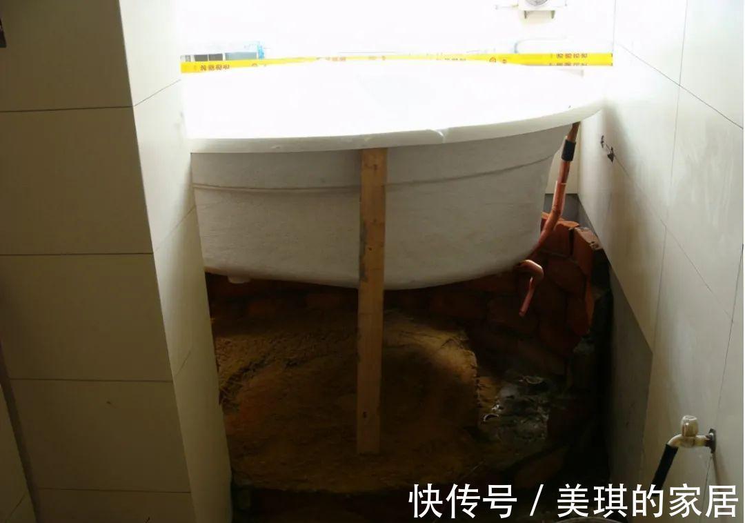 浴缸|老婆非要自己砌个浴缸，完工一看竟像大锅灶，给大伙看看