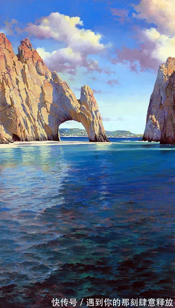 马希尔·摩科斯&优雅浪漫的绘画,太美!真想钻进他的画里!