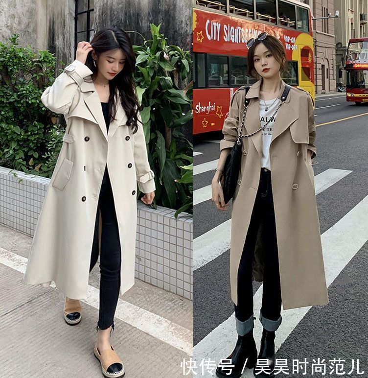 风衣 普通牛仔裤想要穿出时尚高贵气质,4个方面不可忽视,易学又好搭