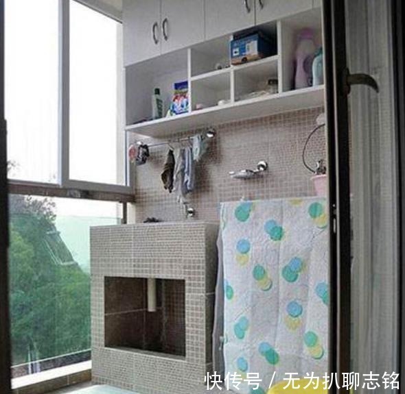 晾衣杆|下一套房子,洗衣机坚决不放阳台,晾衣杆也不装,给大家瞧瞧